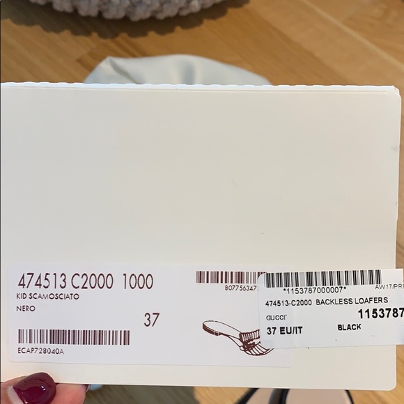 Gucci Backless Loafers - Picture 2 of 5